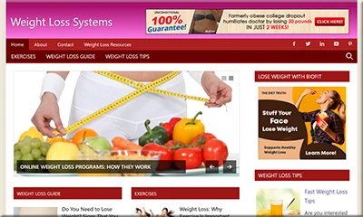 Done for You Weight Loss Website with Special Theme