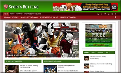 Ready Made Sports Betting Website with Powerful Content