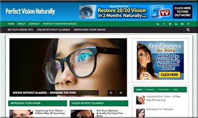 Ready Made Natural Vision Website with Fascinating Theme