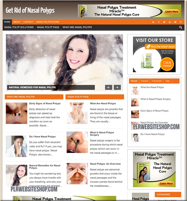 nasal polyps ready made website