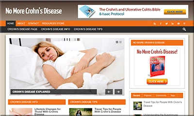 Ready Made Crohn’s Disease Website Complete with Content