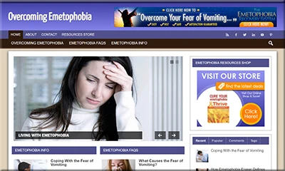 Ready Made Emetophobia Website with Valuable Content