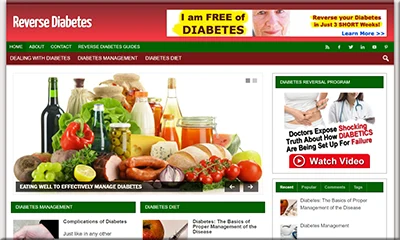 Ready Made Reverse Diabetes Website Complete with Content