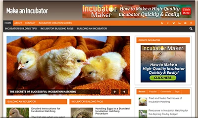 Ready-made “How To Make An Incubator” Site