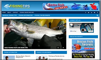 Ready Made Fishing Website with PLR Rights