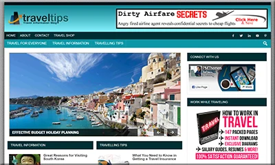 Done-for-you Travel Tips Website with PLR Pack