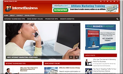 Ready Made Internet Business Website with Beautiful Design