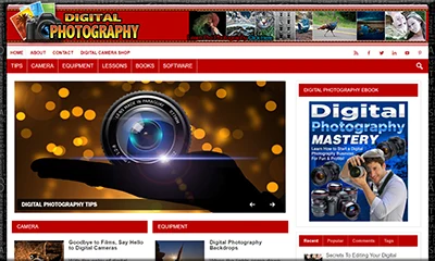Digital Photography Pre-populated Website