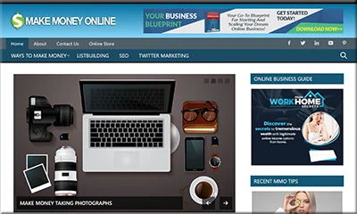Ready Made Make Money Online Website with Valuable Content