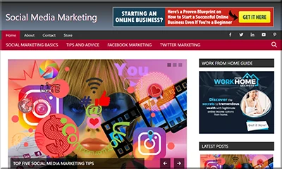 Done for You Social Media Marketing Website with PLR