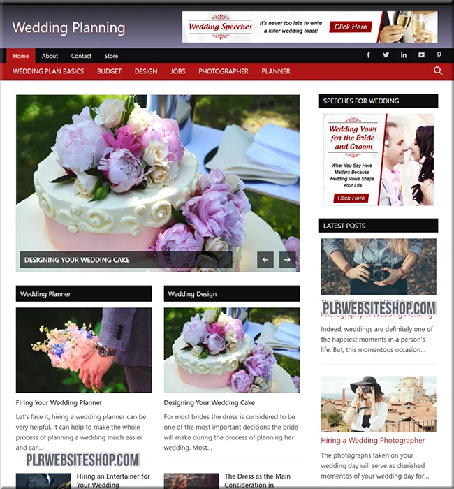 wedding planning done for you website