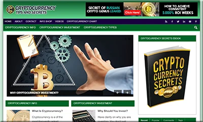 Ready Made Cryptocurrency Website with Powerful Content