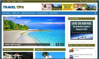 Readymade Travel Secrets Template with PLR